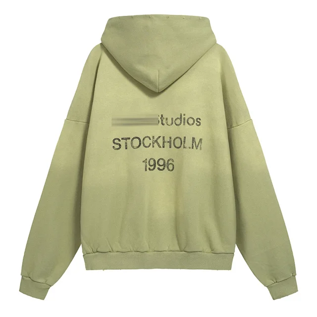 Acne Studios Hoodies & Sweatshirts Stockholm 1996 back-print hoodie product detail image 23