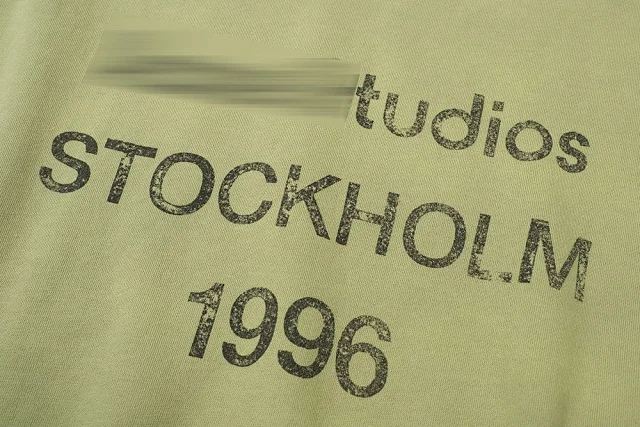 Acne Studios Hoodies & Sweatshirts Stockholm 1996 back-print hoodie product detail image 7