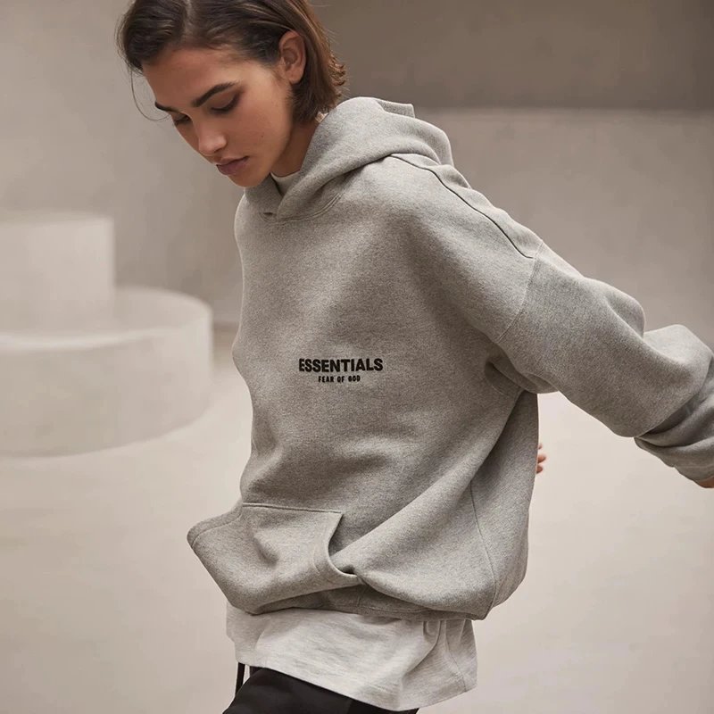 Casual Fleece Logo Hoodie photo 6