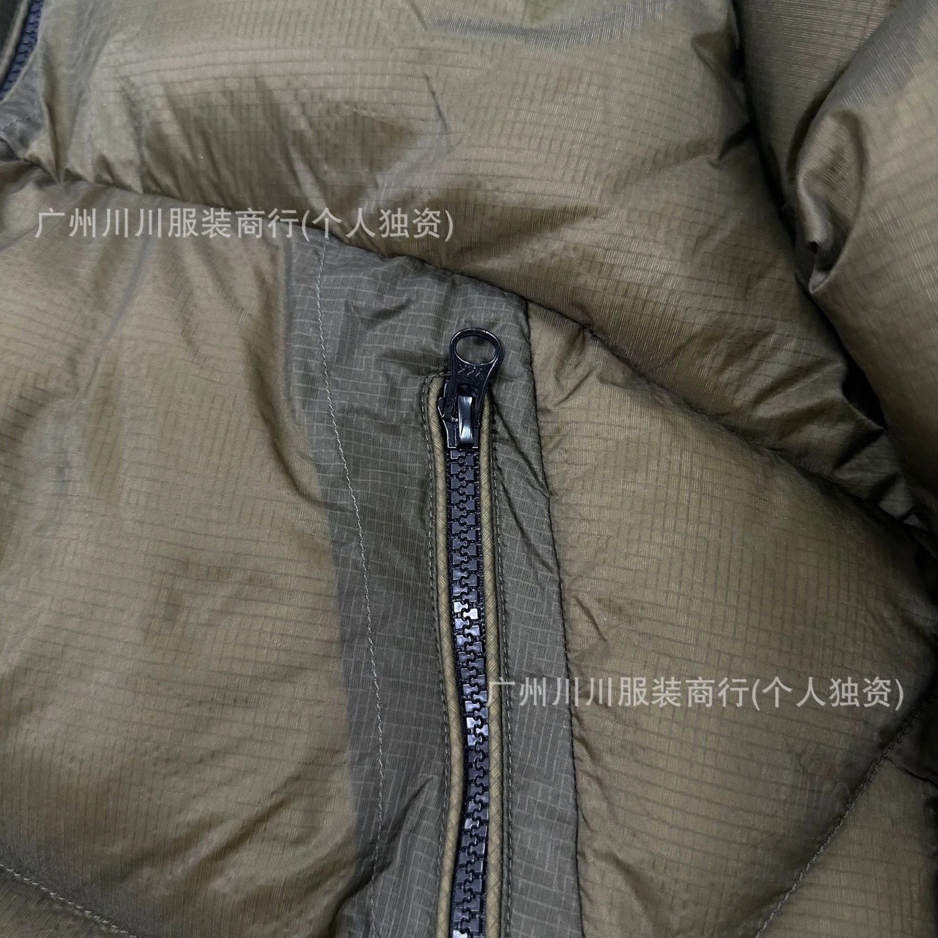 Mirror Badge Hooded Puffer Jacket photo 6