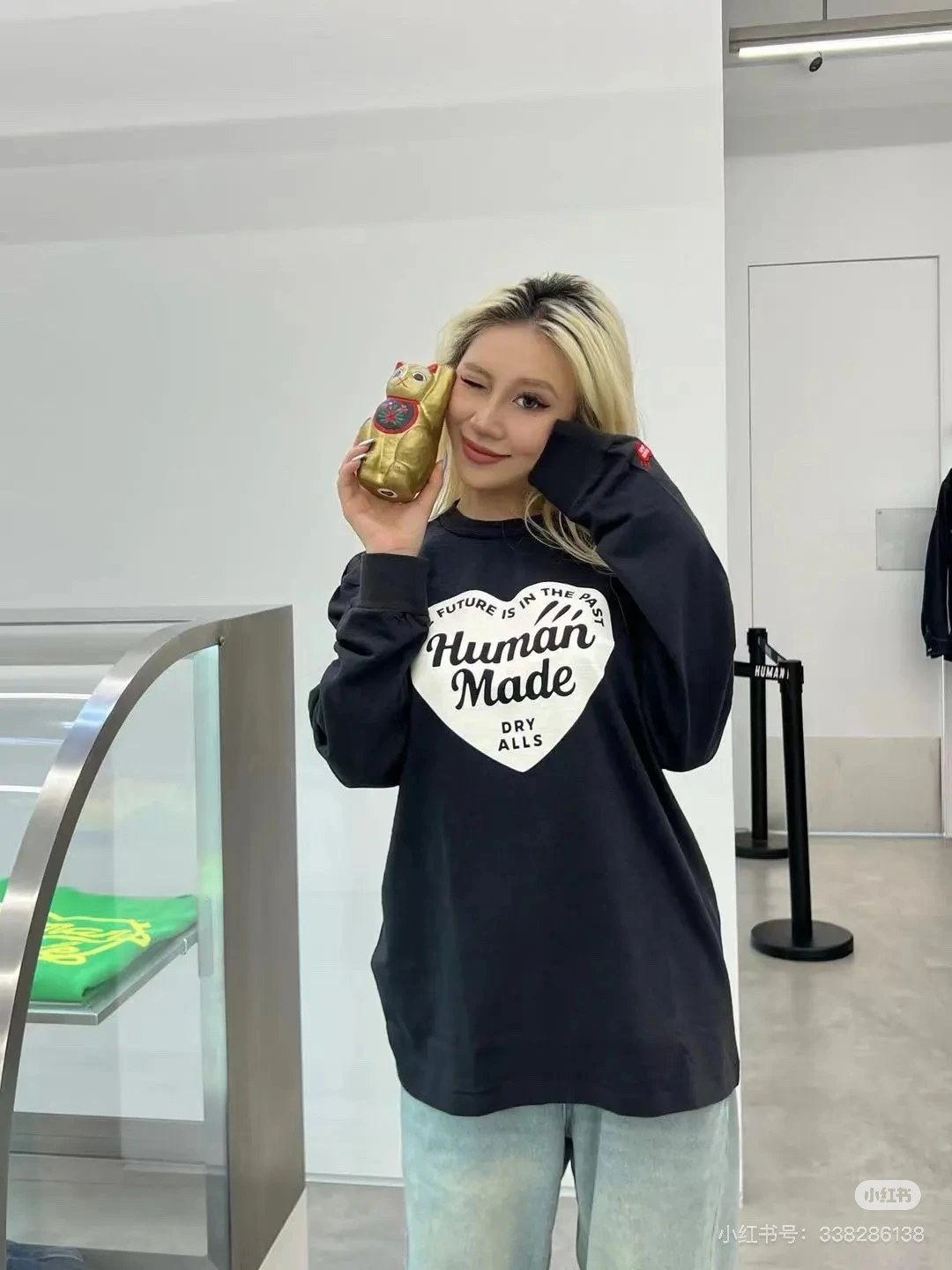 Heart Print Long Sleeve T-Shirt photo 8
