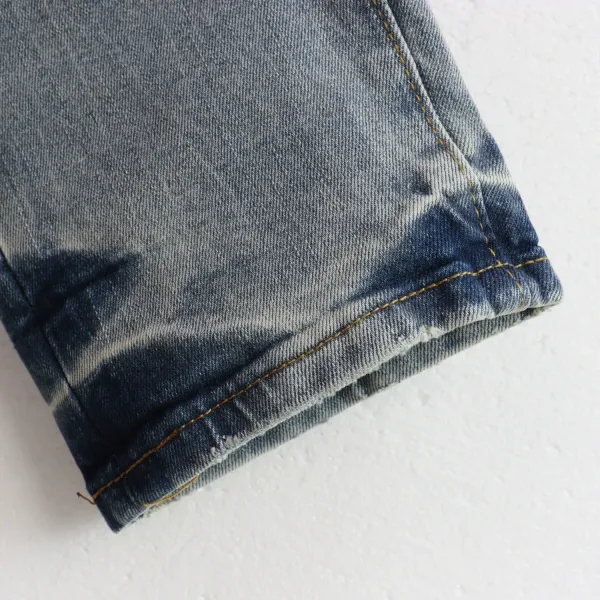 Purple Brand Paint Splatter Washed Denim Jeans - 17