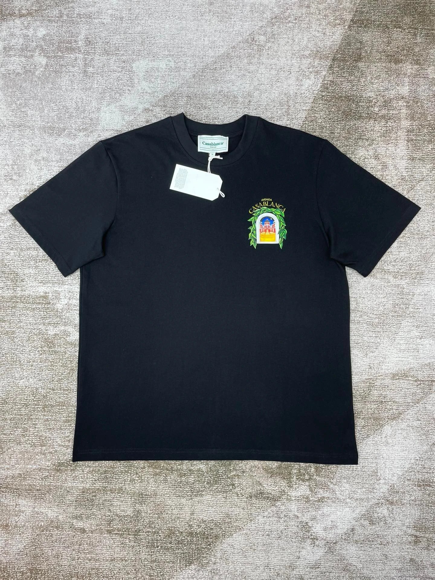 Casablanca Plaza Casa Graphic T-Shirt White - 28
