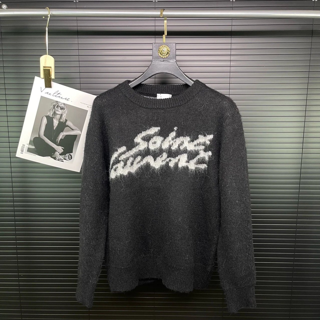 Mohair Crewneck Sweater