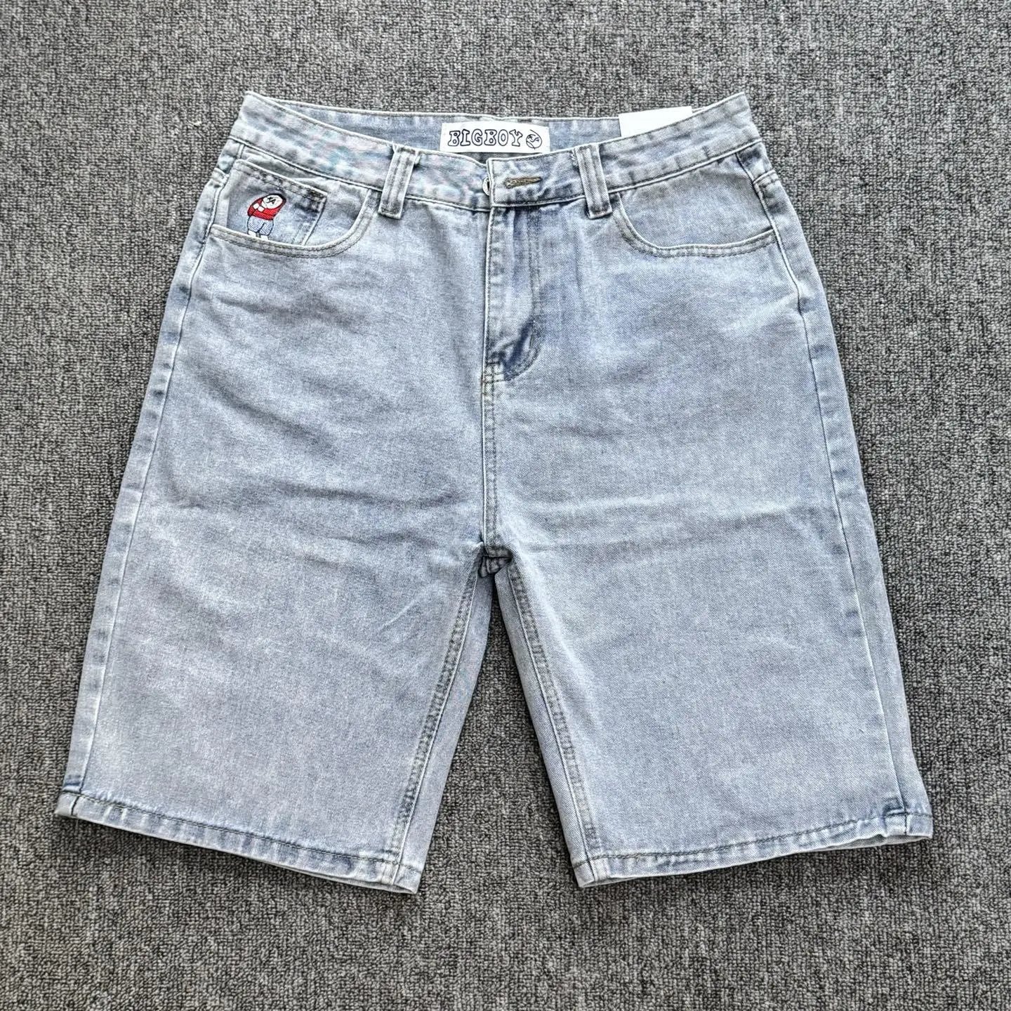 Denim Shorts Skateboard Style photo 3