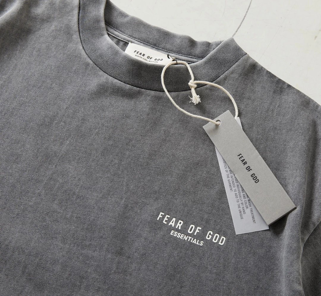 Washed Lettered Loose T-Shirt photo 8