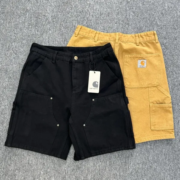 Carhartt Workwear Shorts Light Wash Denim Shorts - 8