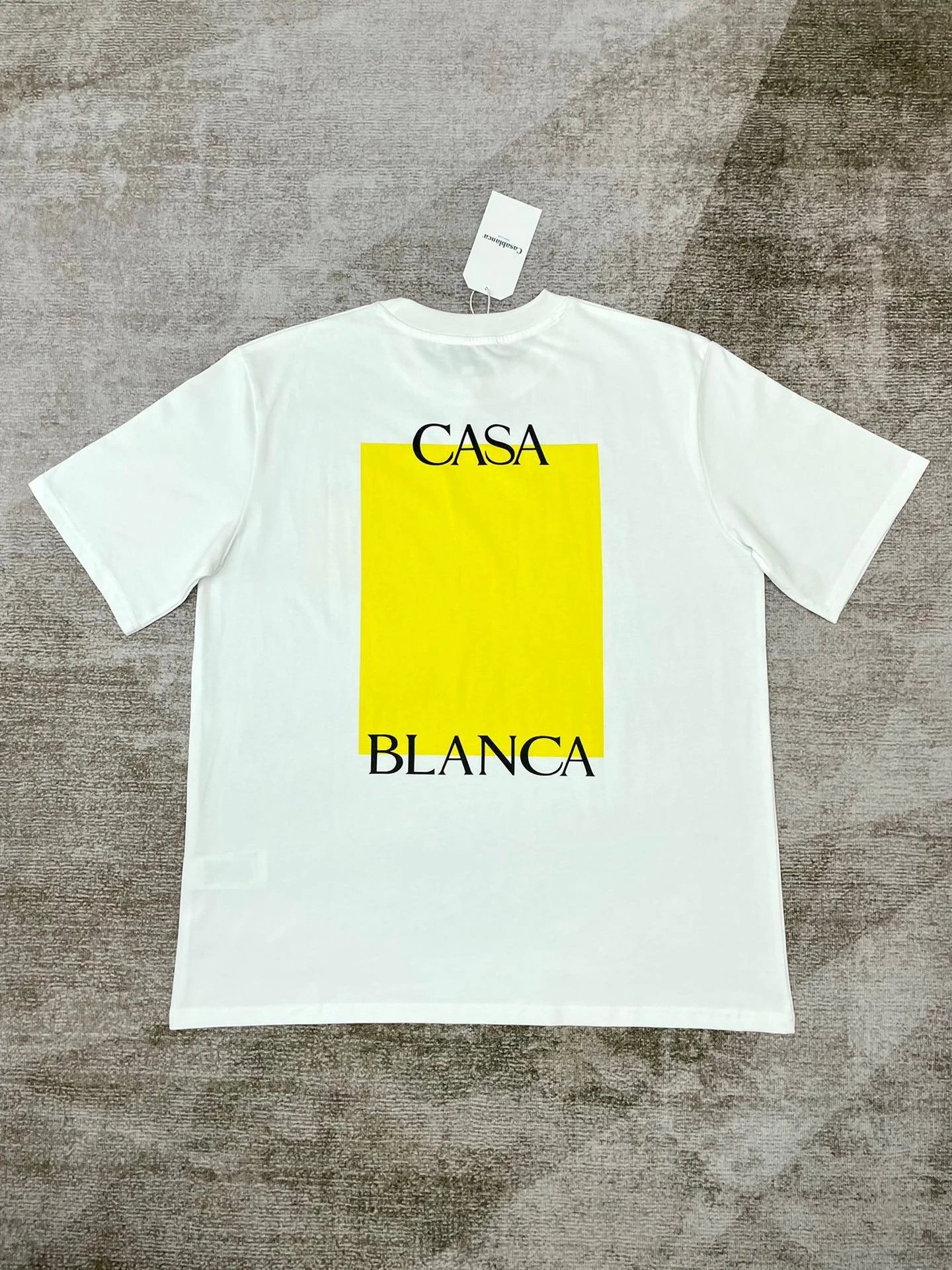 Casablanca Plaza Casa Graphic T-Shirt White - 45