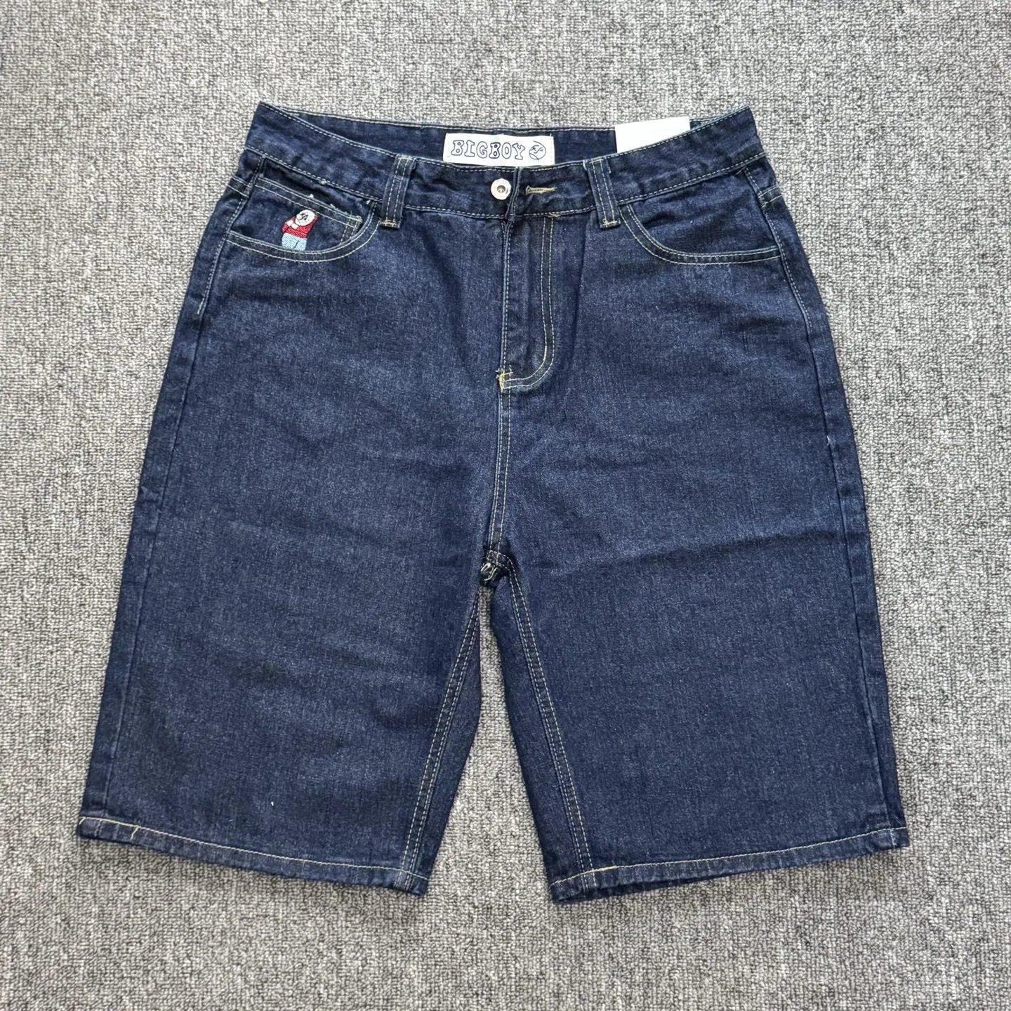 Denim Shorts Skateboard Style photo 2