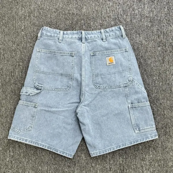 Carhartt Workwear Shorts Light Wash Denim Shorts - 12