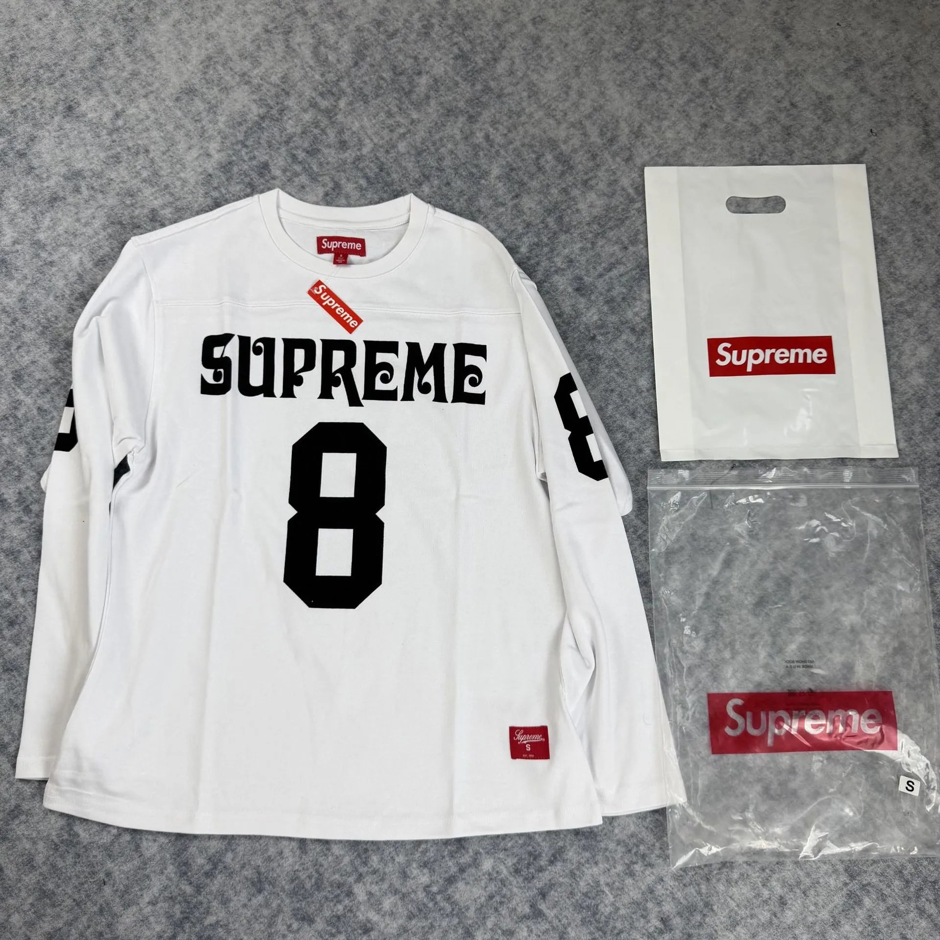 American Vintage Sports Letter Print Long Sleeve T-Shirt photo 3
