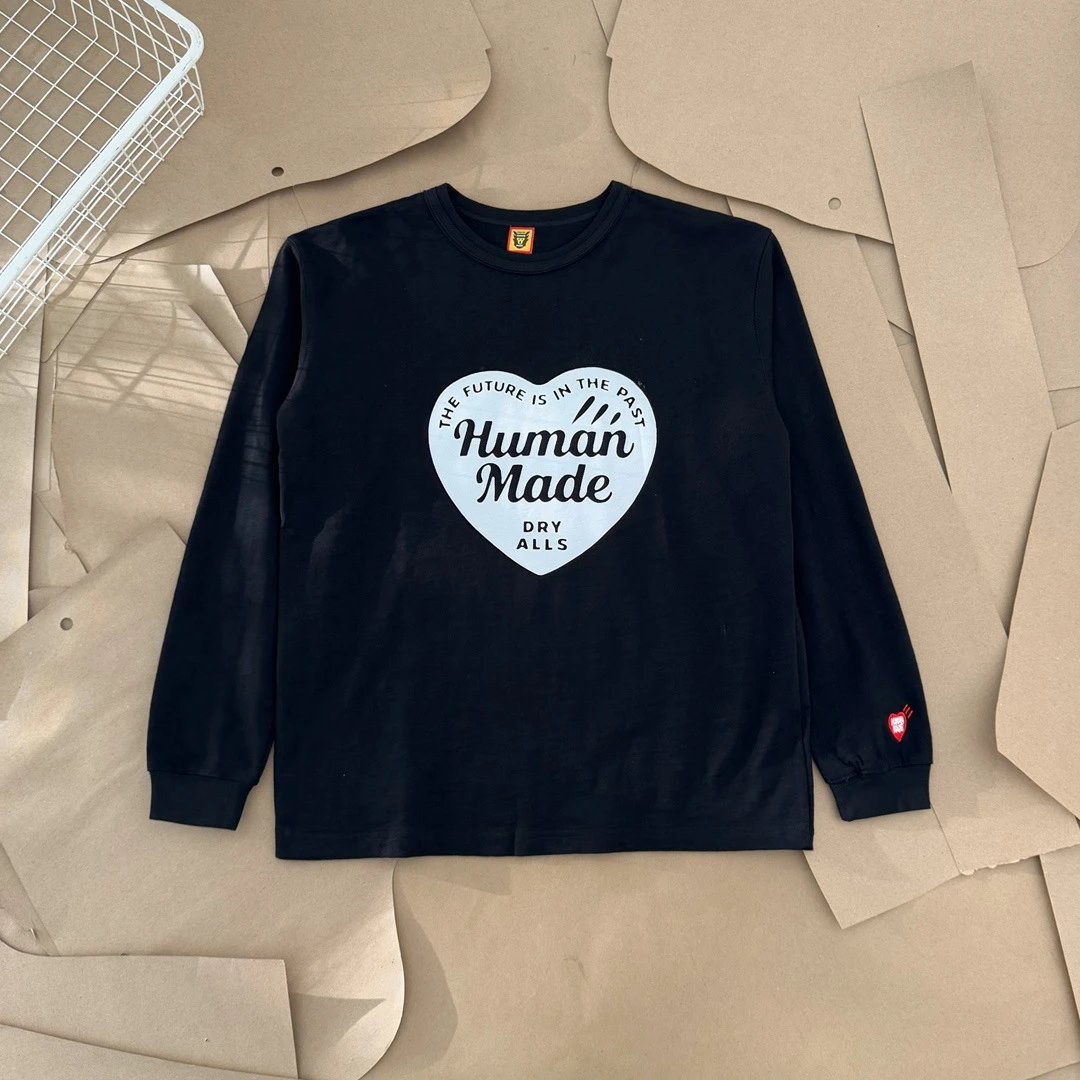 Heart Print Long Sleeve T-Shirt photo 2