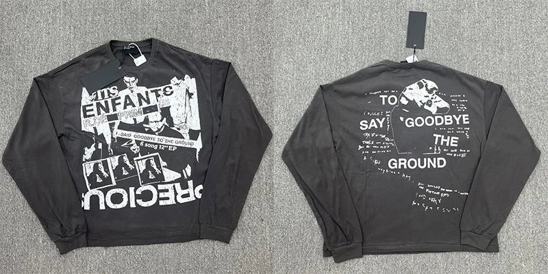 Portrait Graffiti Long Sleeve T-Shirt photo 2