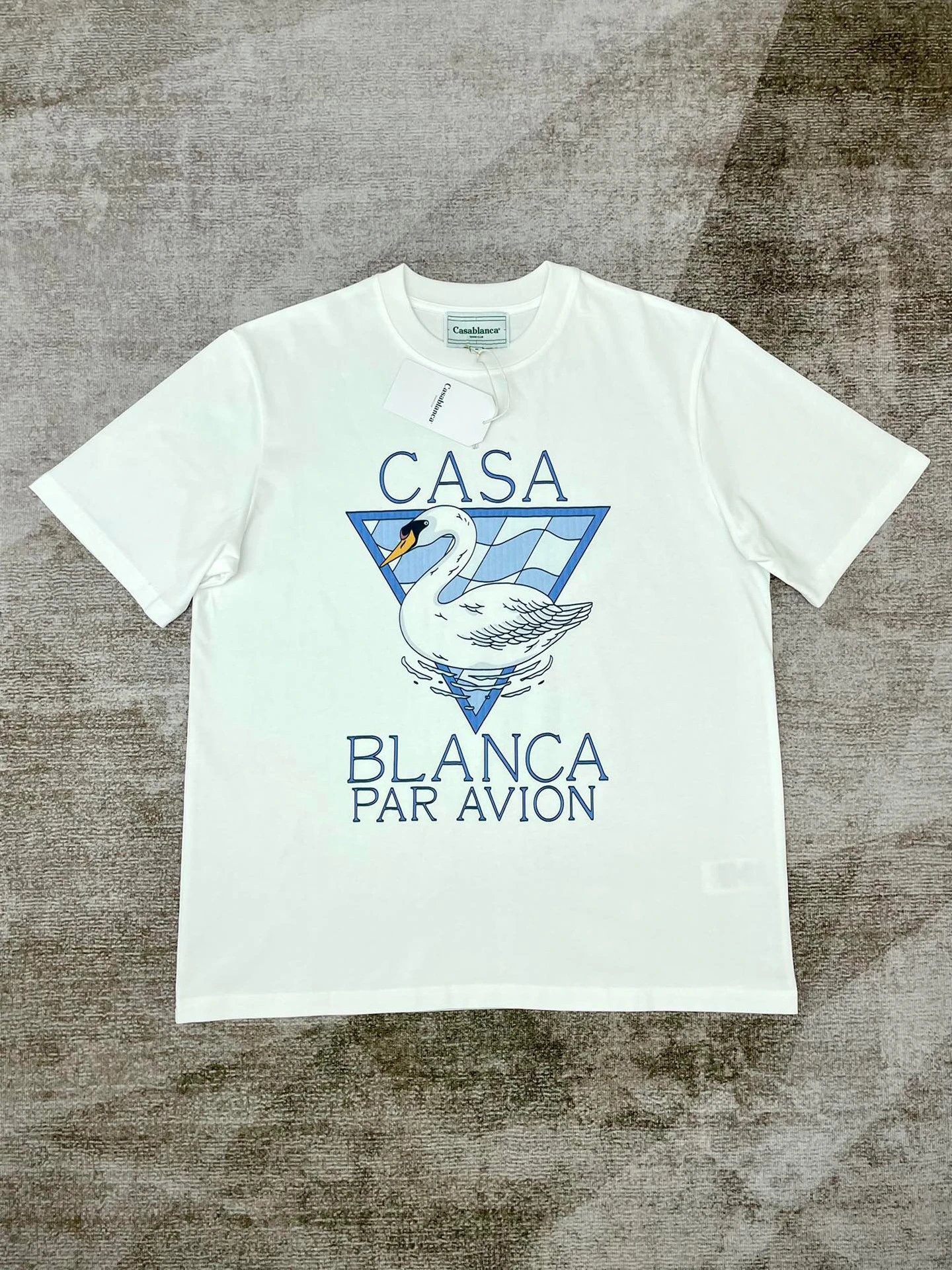 Casablanca Plaza Casa Graphic T-Shirt White - 16