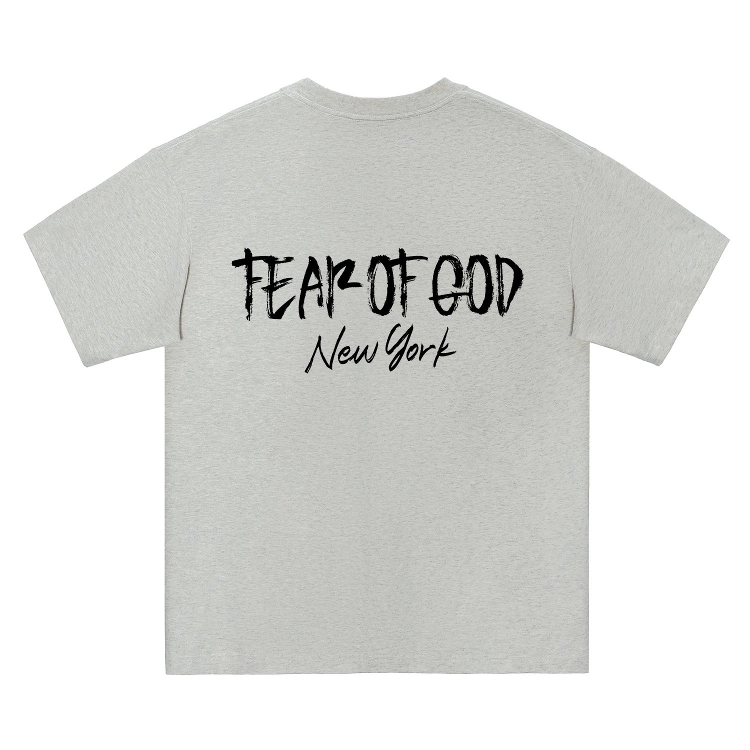 Heavy Cotton Loose Crew Neck T-Shirt photo 5