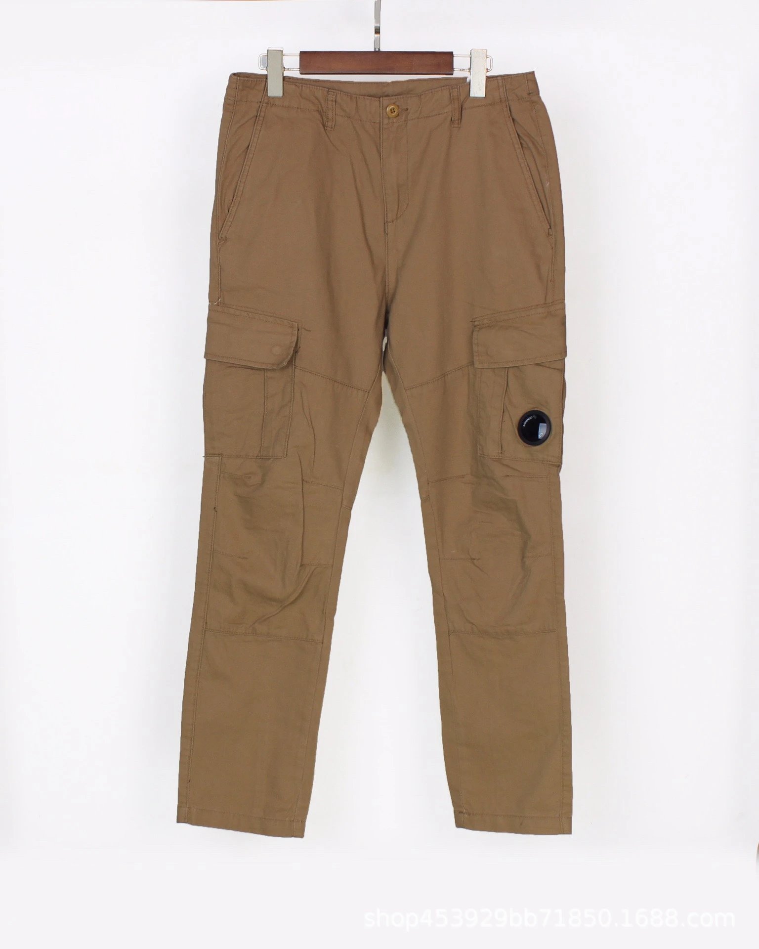 C.P. Company Goggle Pocket Cargo Pants Black - 5