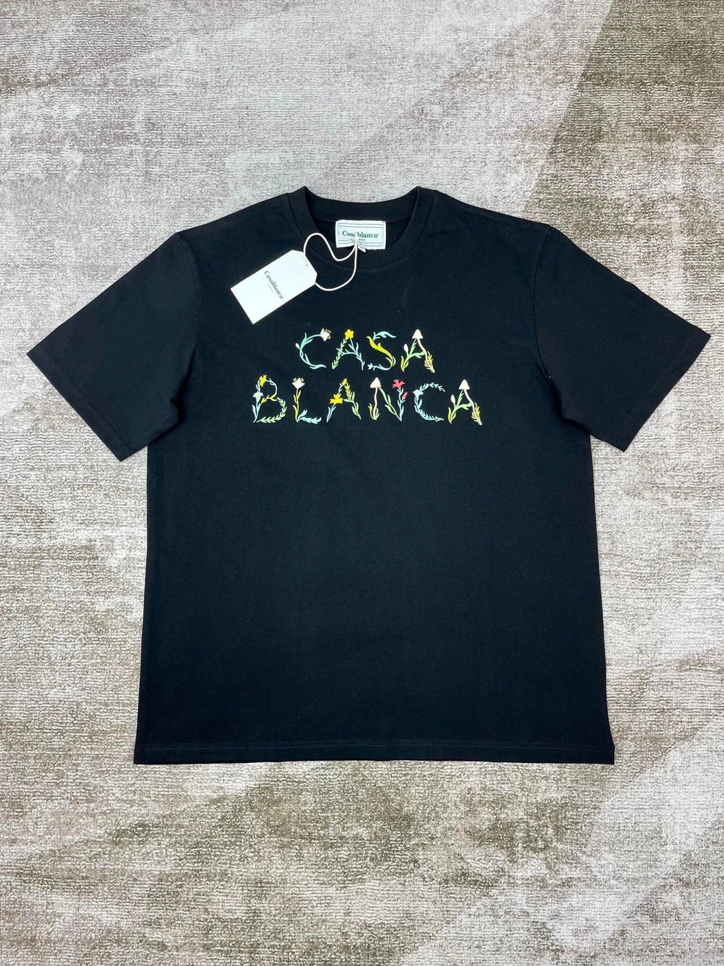 Casablanca Plaza Casa Graphic T-Shirt White - 78