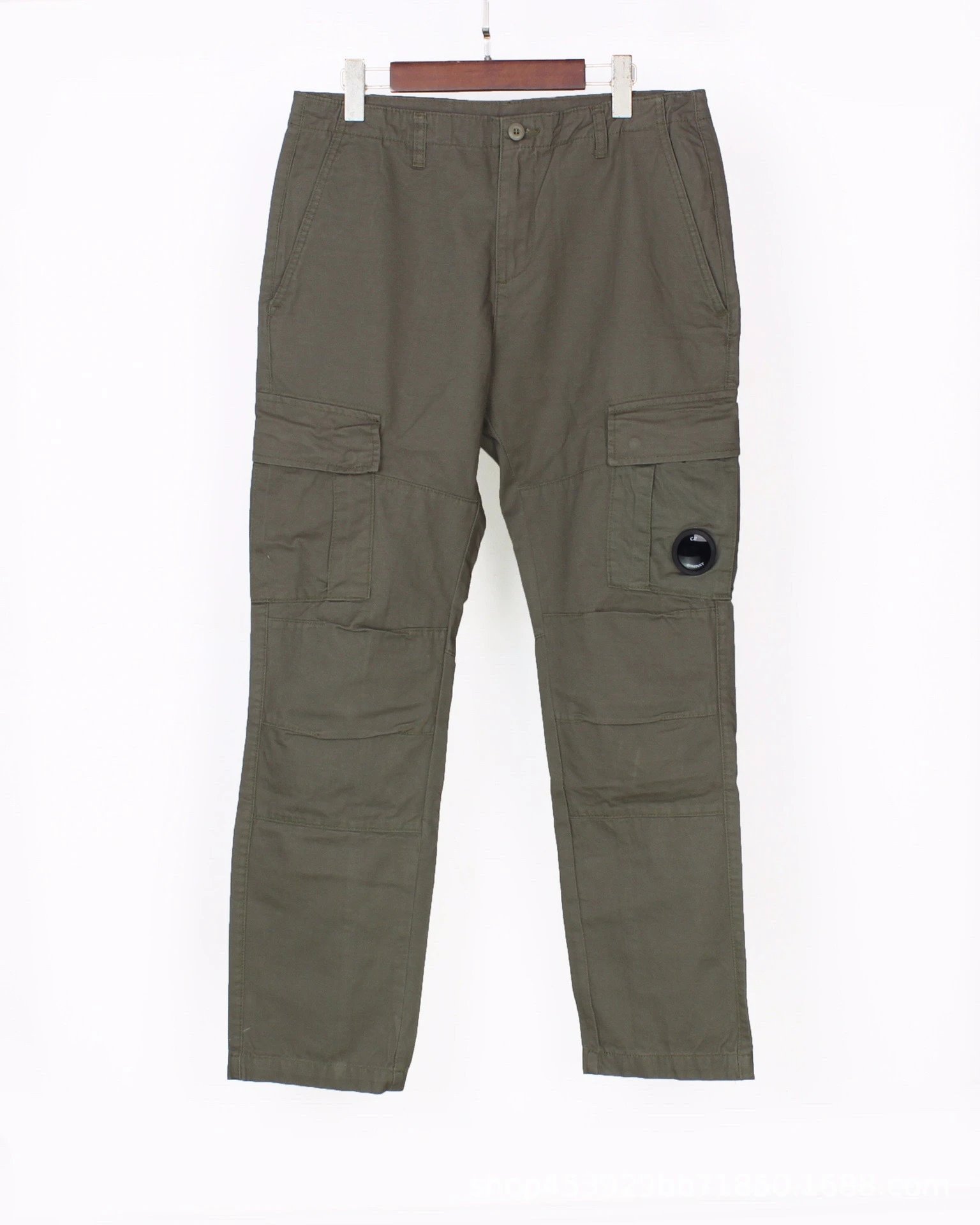 C.P. Company Goggle Pocket Cargo Pants Black - 4