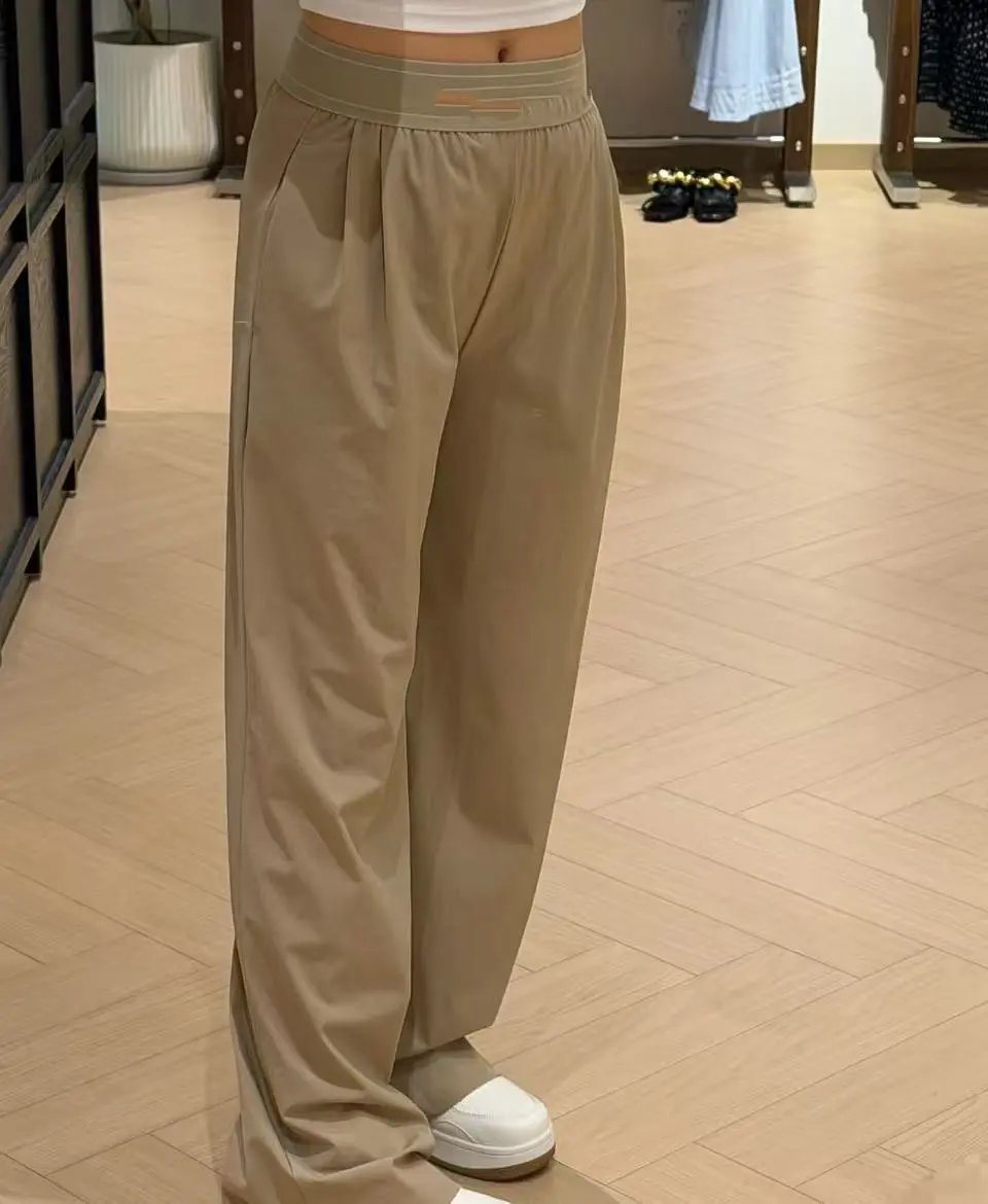 Reflective Logo High-Waist Straight Leg Joggers photo 8