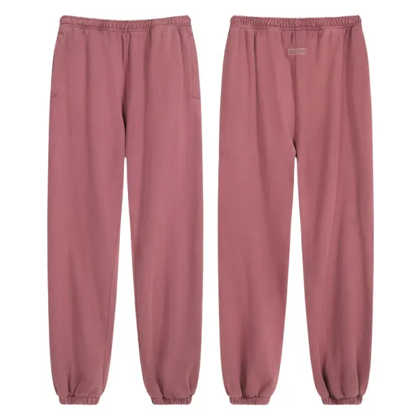 Design Relaxed Fit Dusty Rose Sweatpants - 1