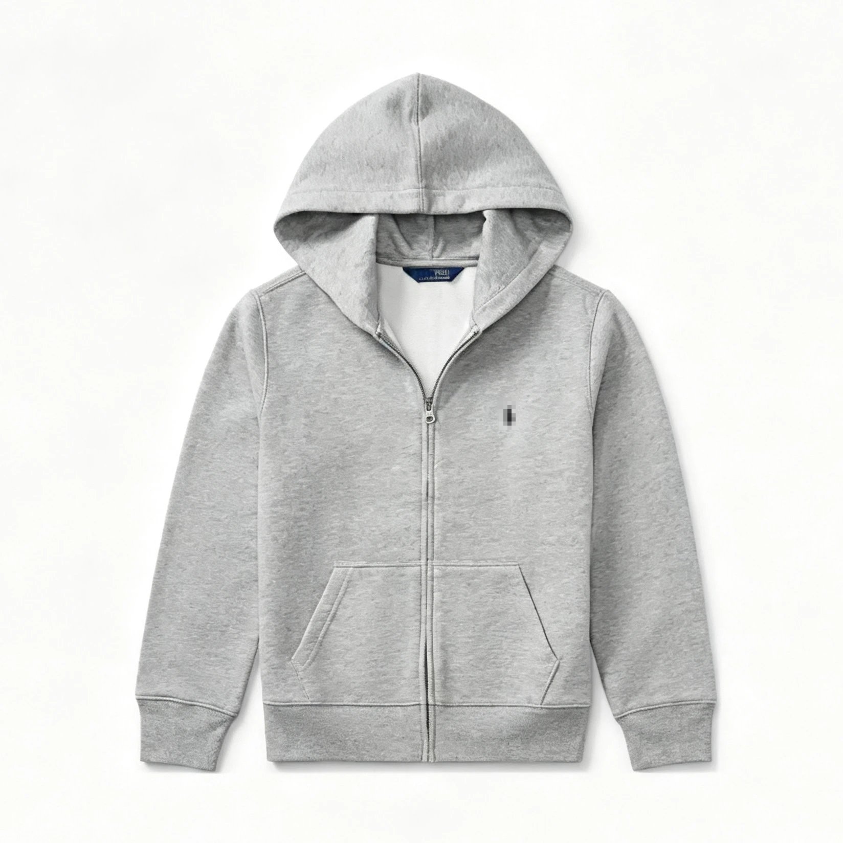 Ralph Lauren Embroidered Fleece Hoodie Zip Jacket
