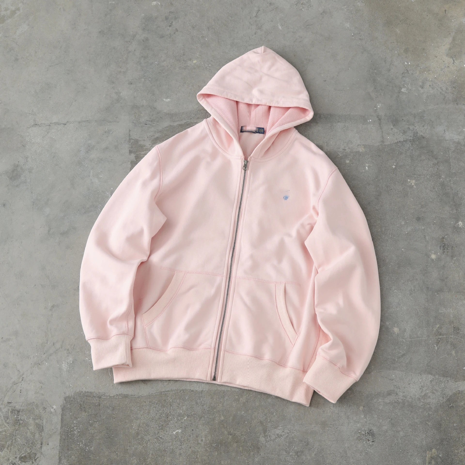 Ralph Lauren Embroidered Fleece Hoodie Zip Jacket photo 6