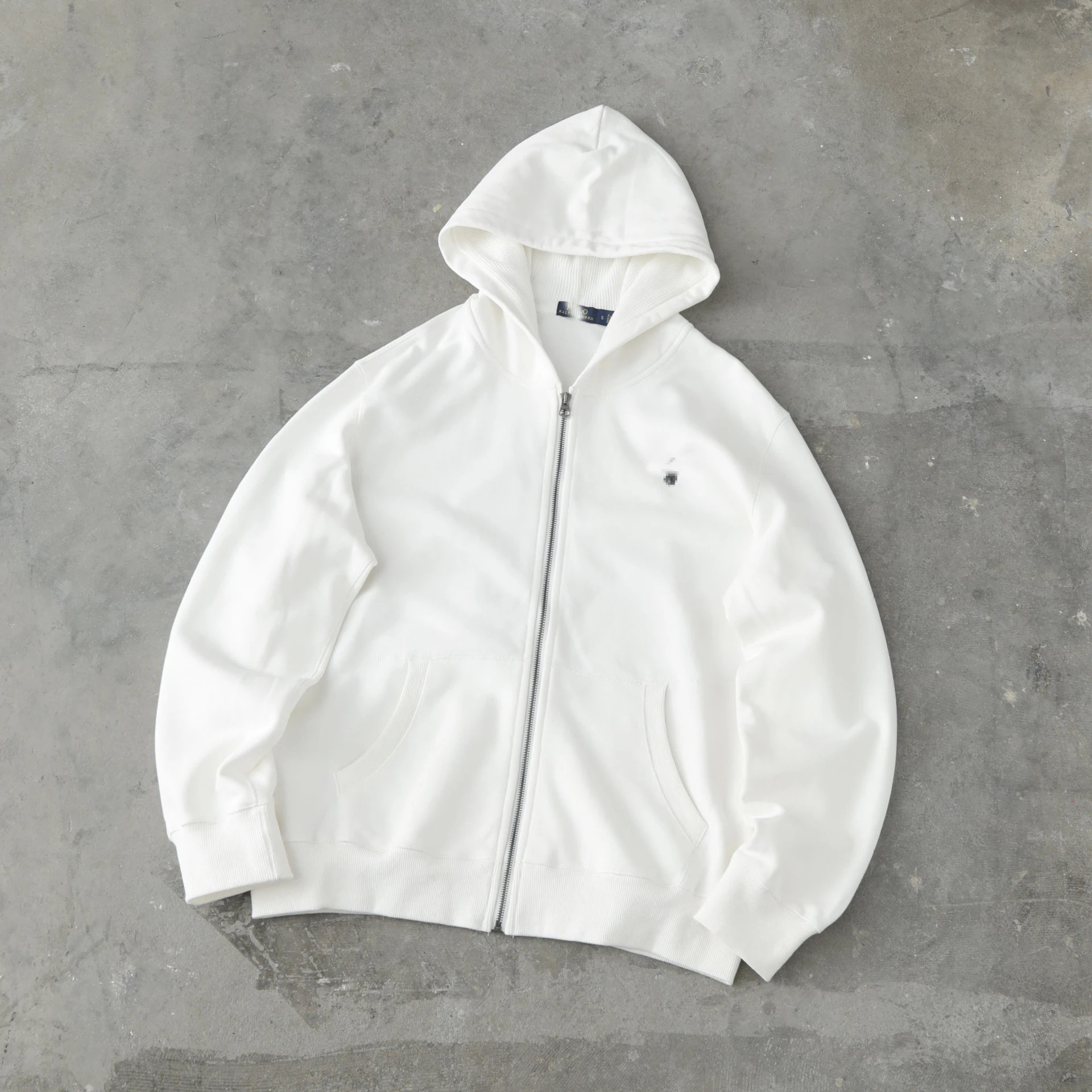 Ralph Lauren Embroidered Fleece Hoodie Zip Jacket photo 5