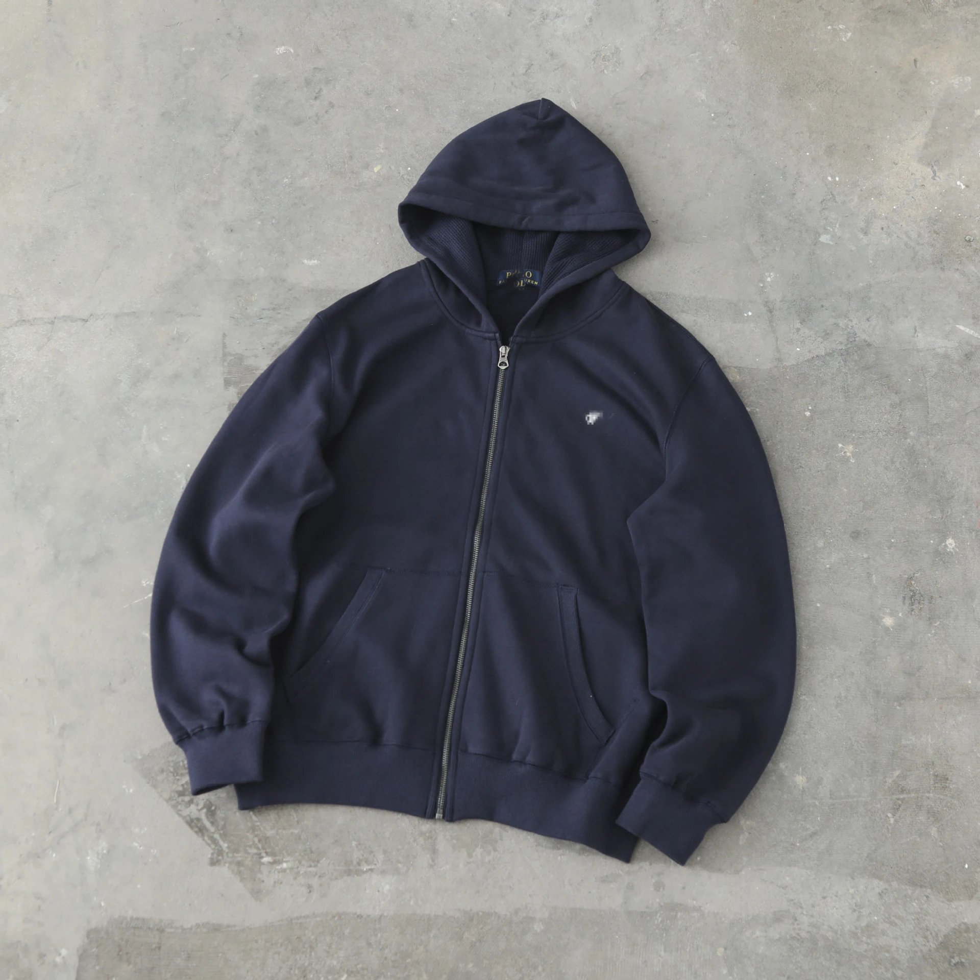 Ralph Lauren Embroidered Fleece Hoodie Zip Jacket photo 4