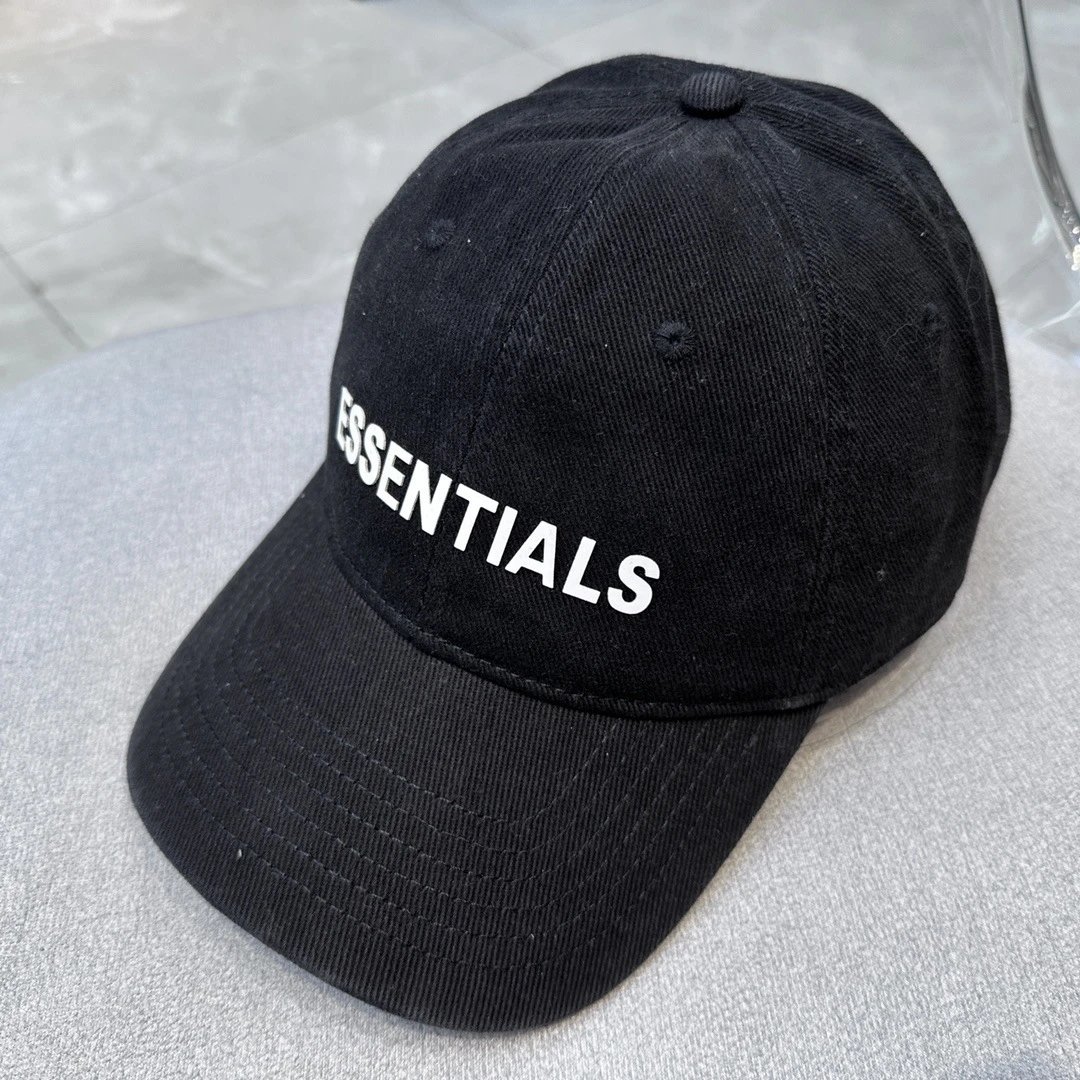 Essentials Distressed Baseball Cap Burgundy - 51