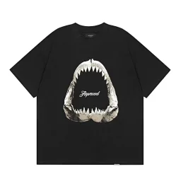 thumbnail for Trendy brand heavy loose short sleeve high street couple wash to make T-shirts for men and women