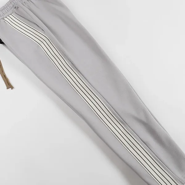 Off-White Stripe Track Pants Gray - 17