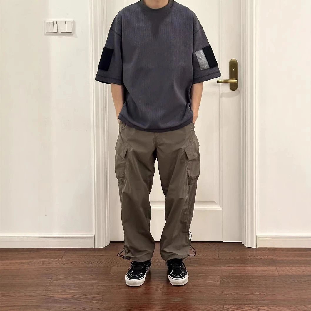 Drawstring Cargo Pants
