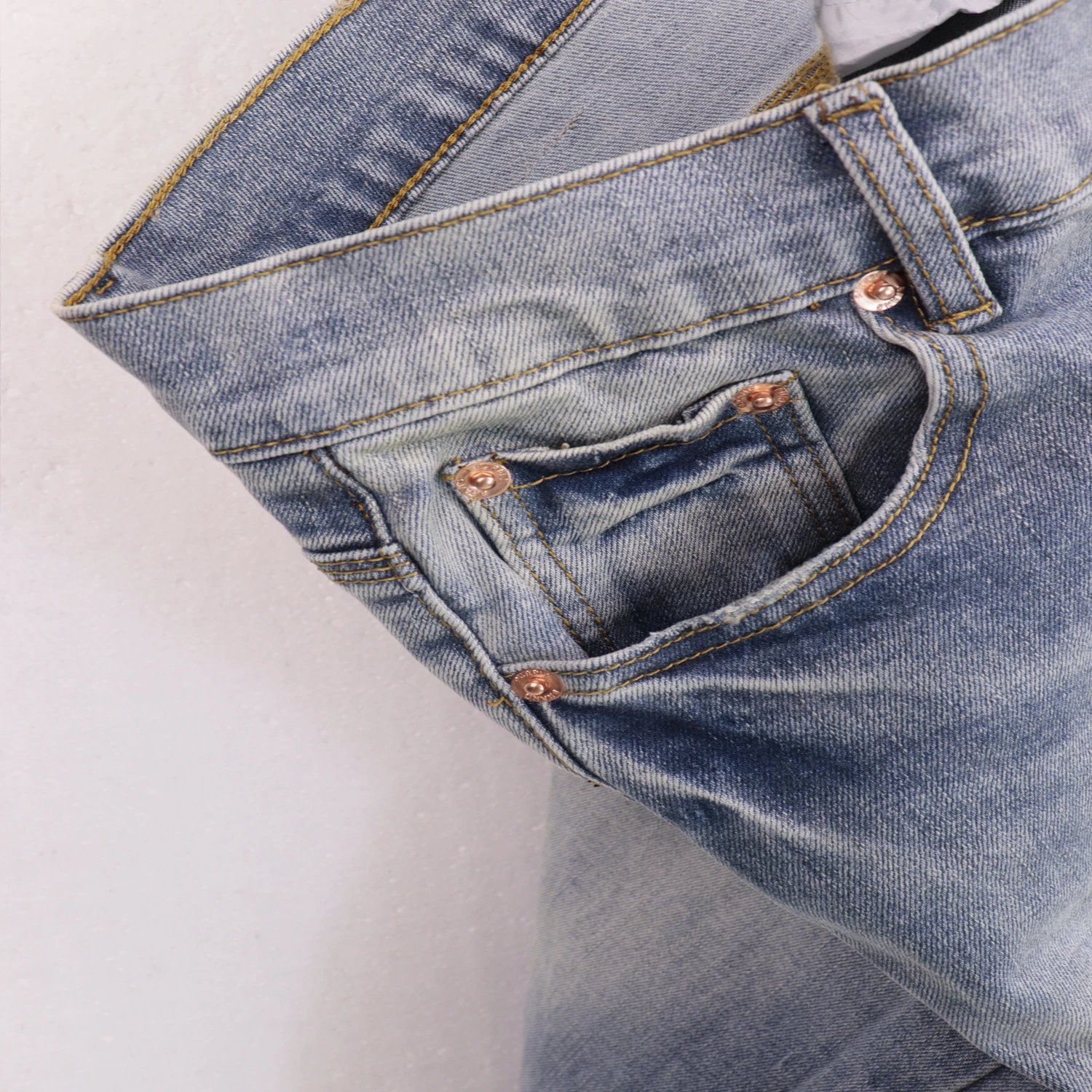 Purple Brand Paint Splatter Washed Denim Jeans - 13