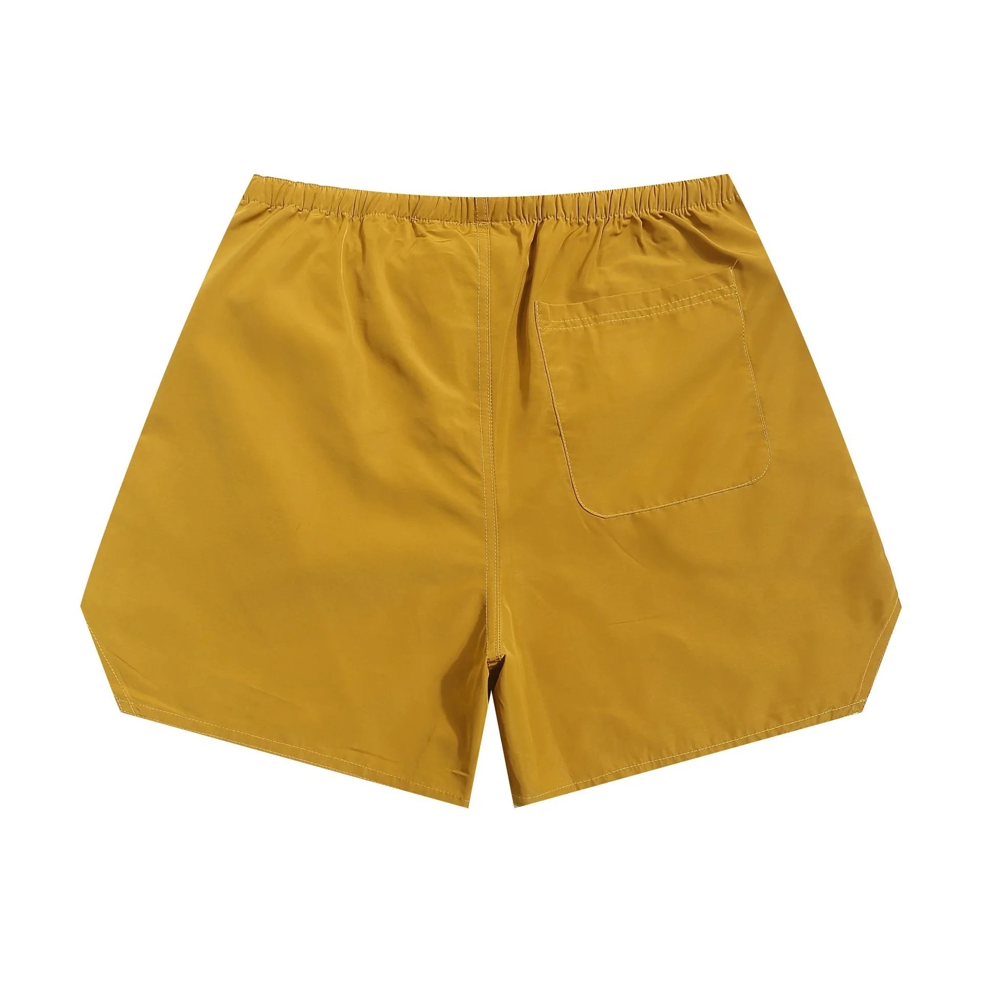 Fear of God Essentials Nylon Shorts Mustard Yellow Shorts - 5