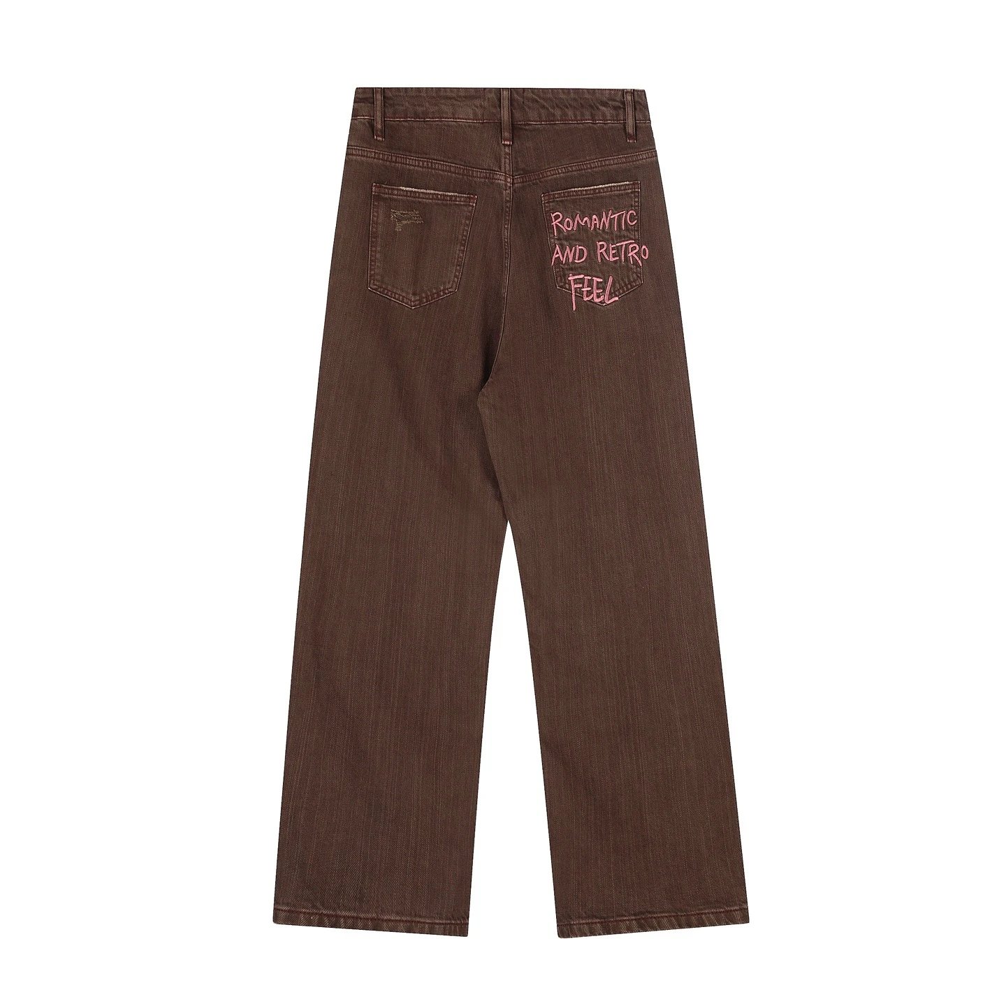 Embroidered Distressed Jeans photo 8