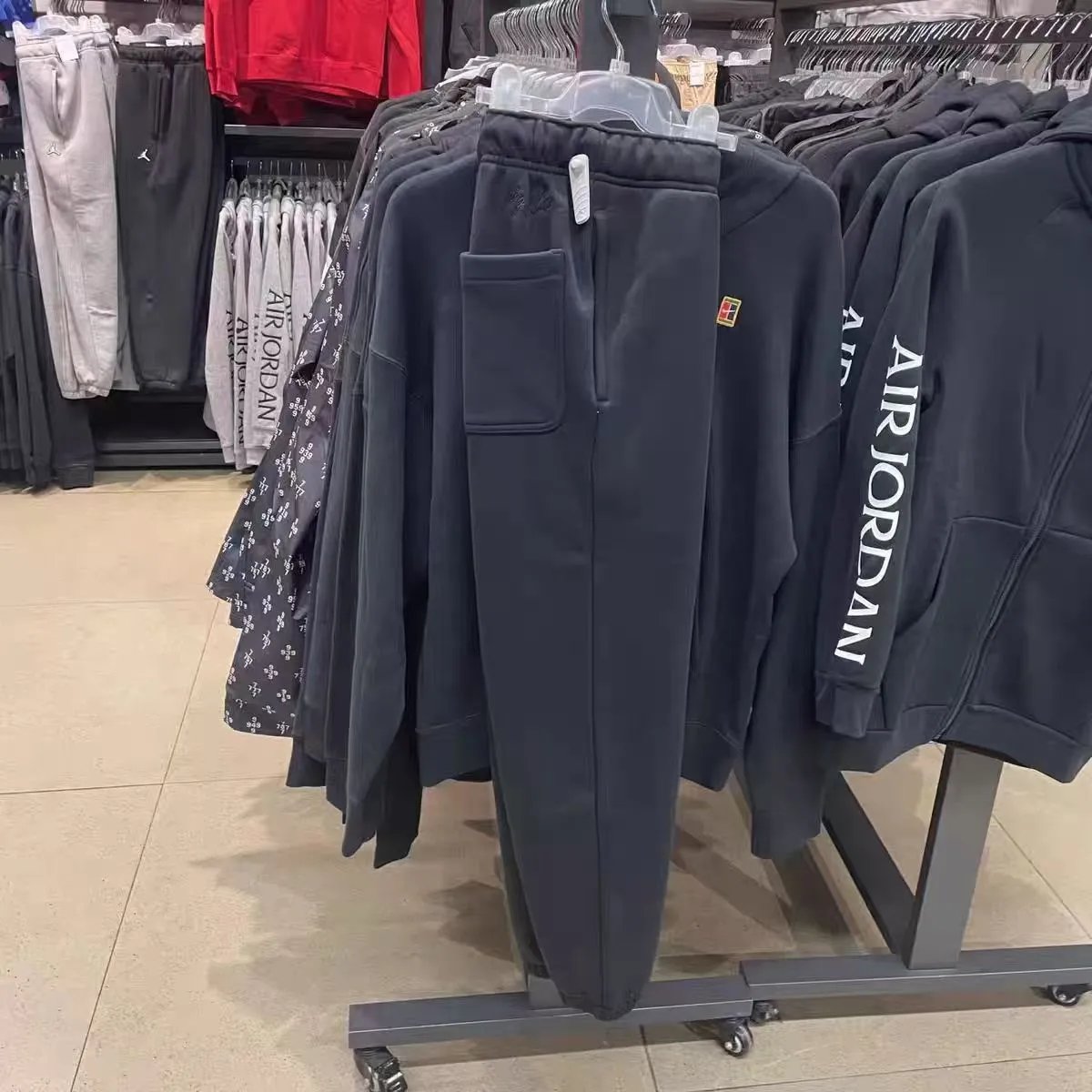 Off-White Signature Script Sweatpants Gray - 6
