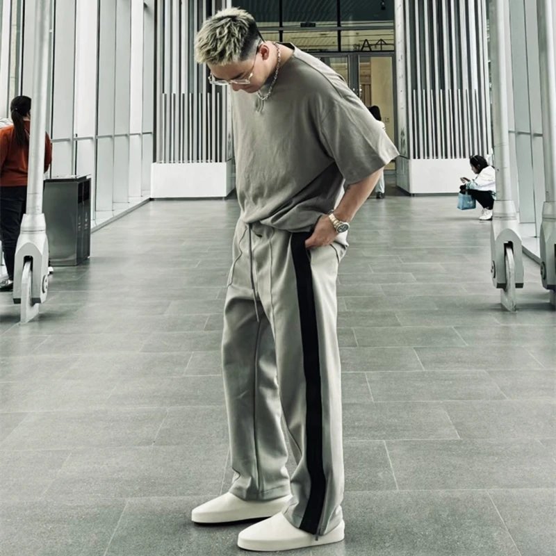 Striped Color Block Joggers photo 3