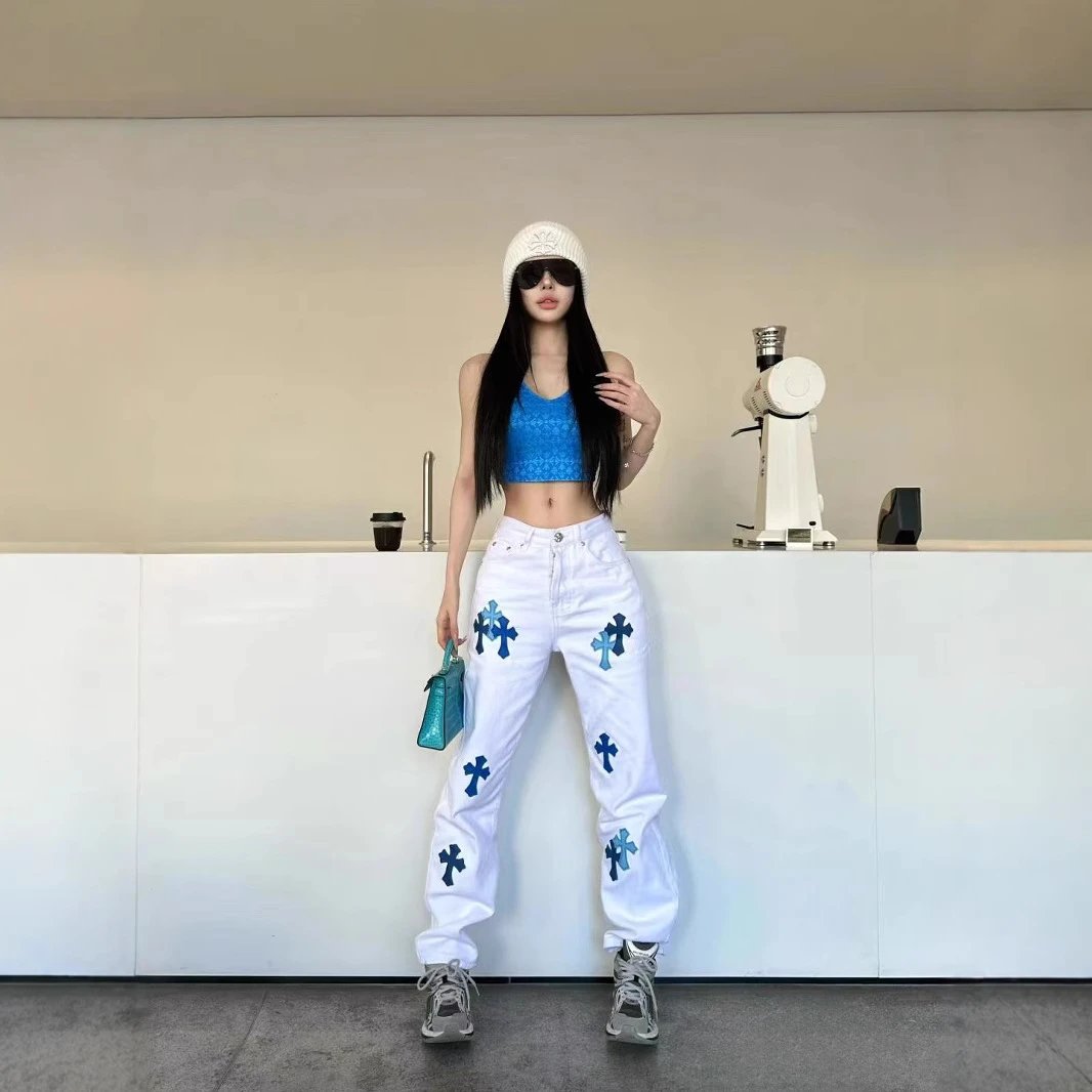 Iron Cross Denim Jeans