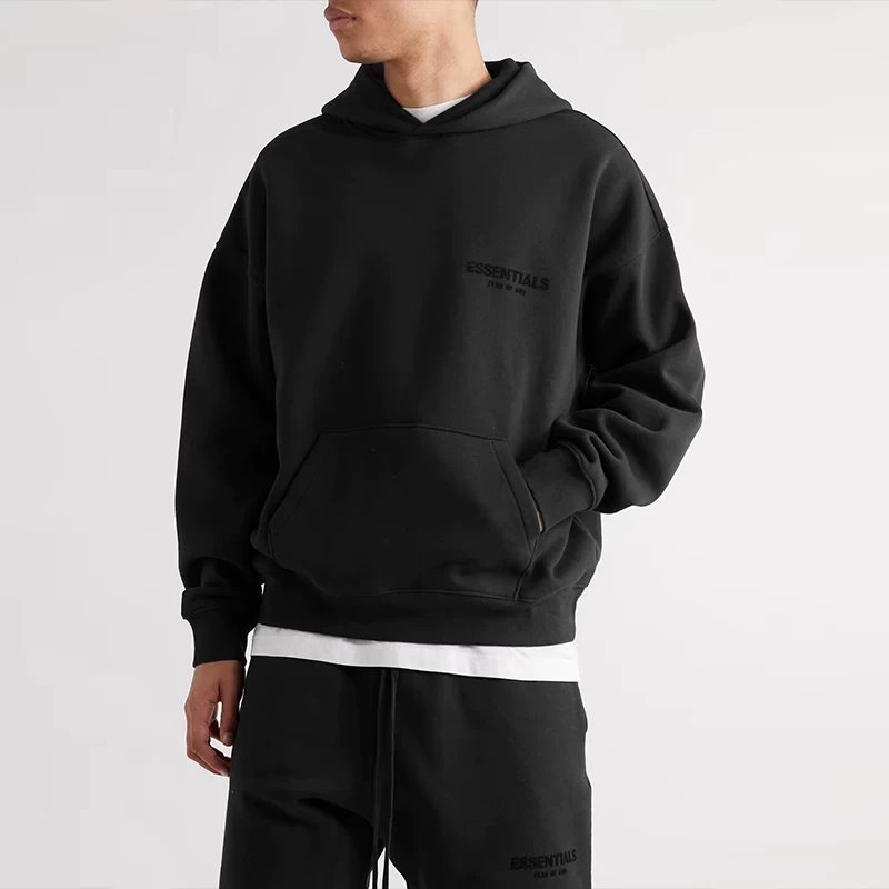 Casual Fleece Logo Hoodie photo 7
