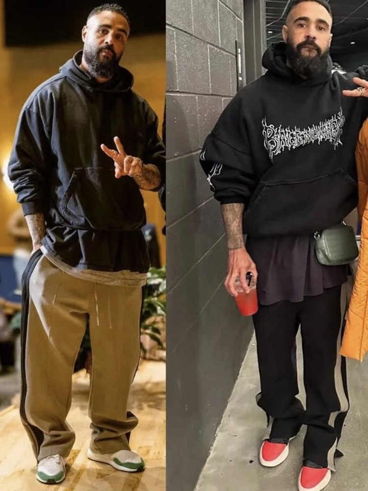 Striped Color Block Joggers photo 6