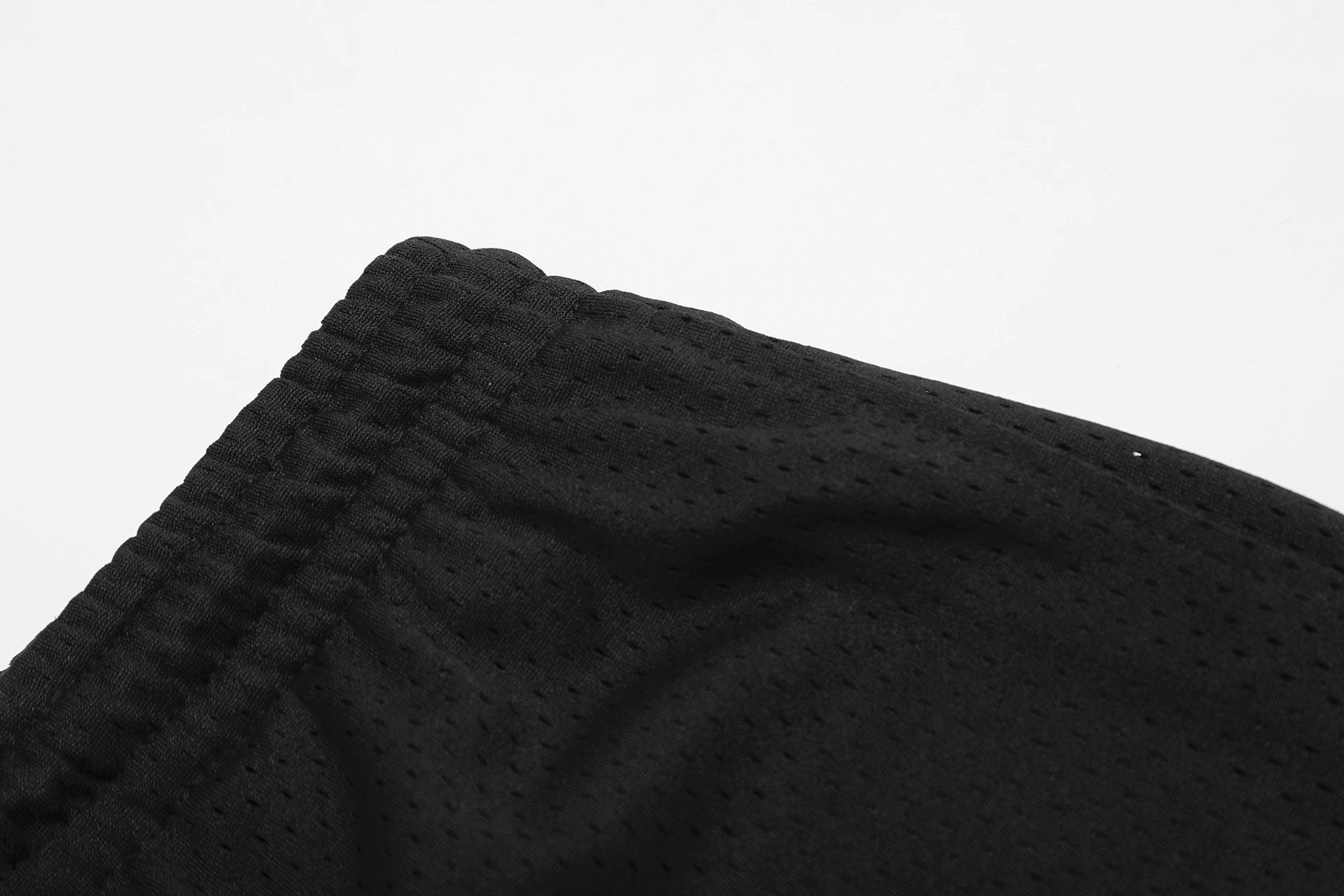 Embroidered Logo Mesh Shorts photo 8