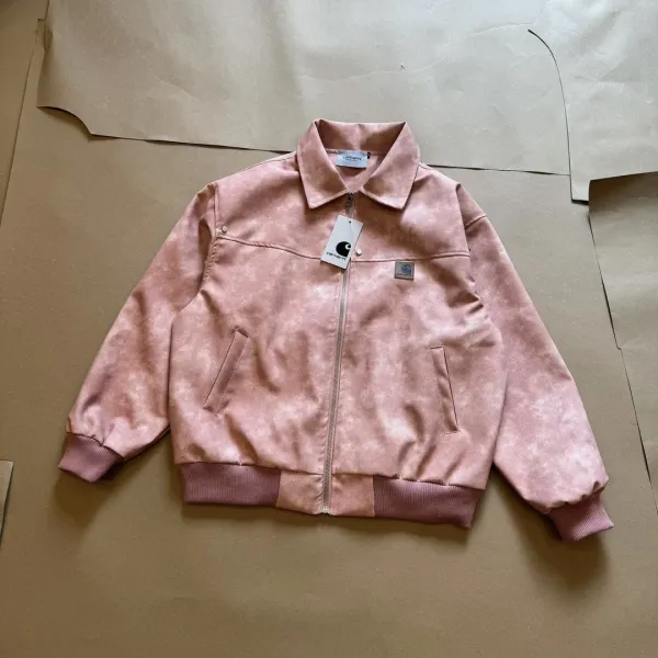 Carhartt WIP Acid Wash Pink Jacket - 1