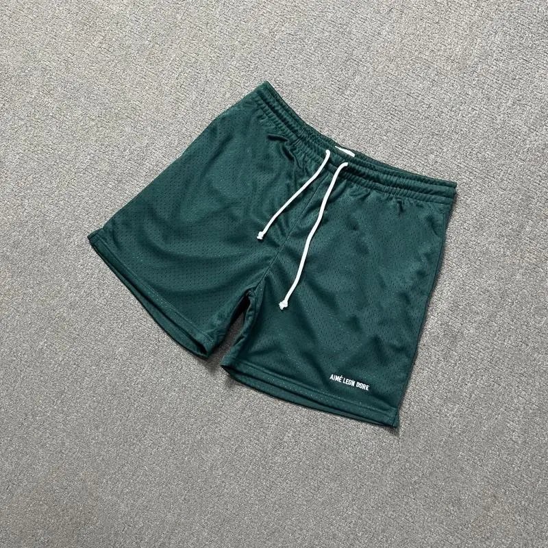 Embroidered Logo Mesh Shorts photo 2
