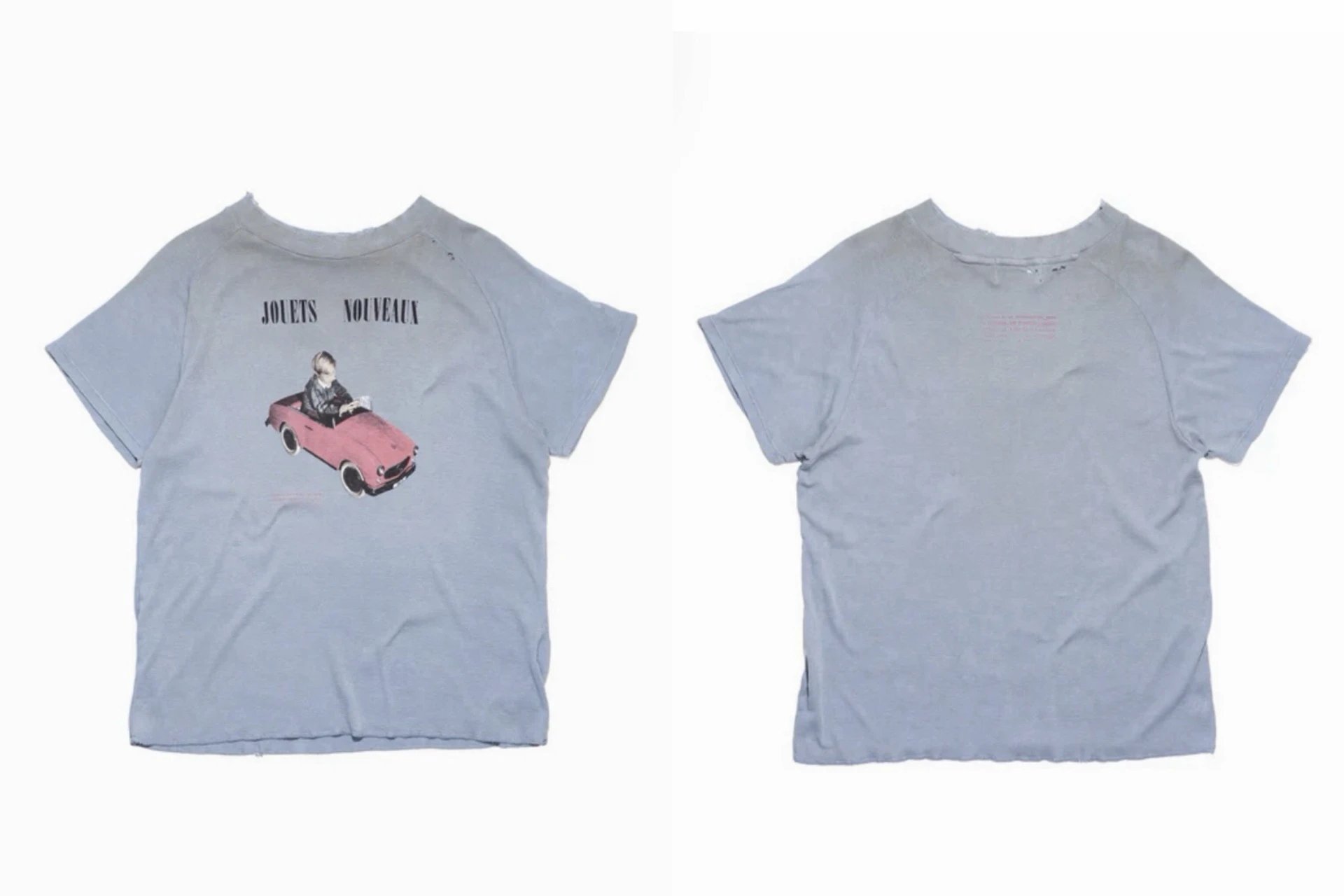 Slogan Graphic Washed T-Shirt photo 5