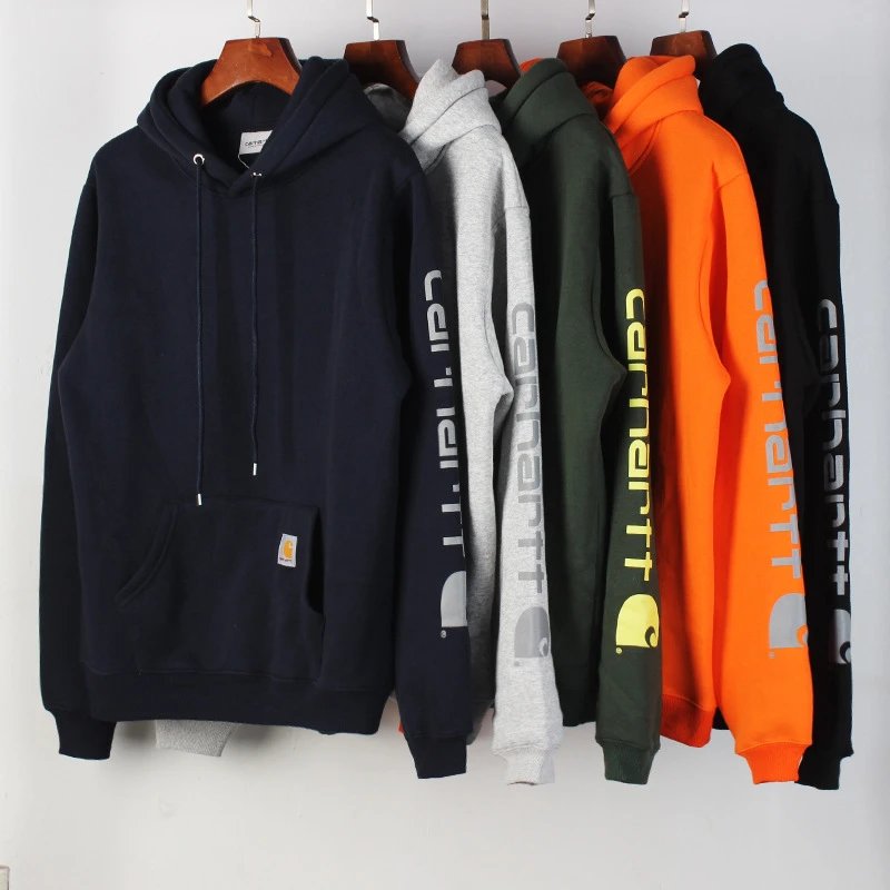 Arm Print Fleece Hoodie photo 7