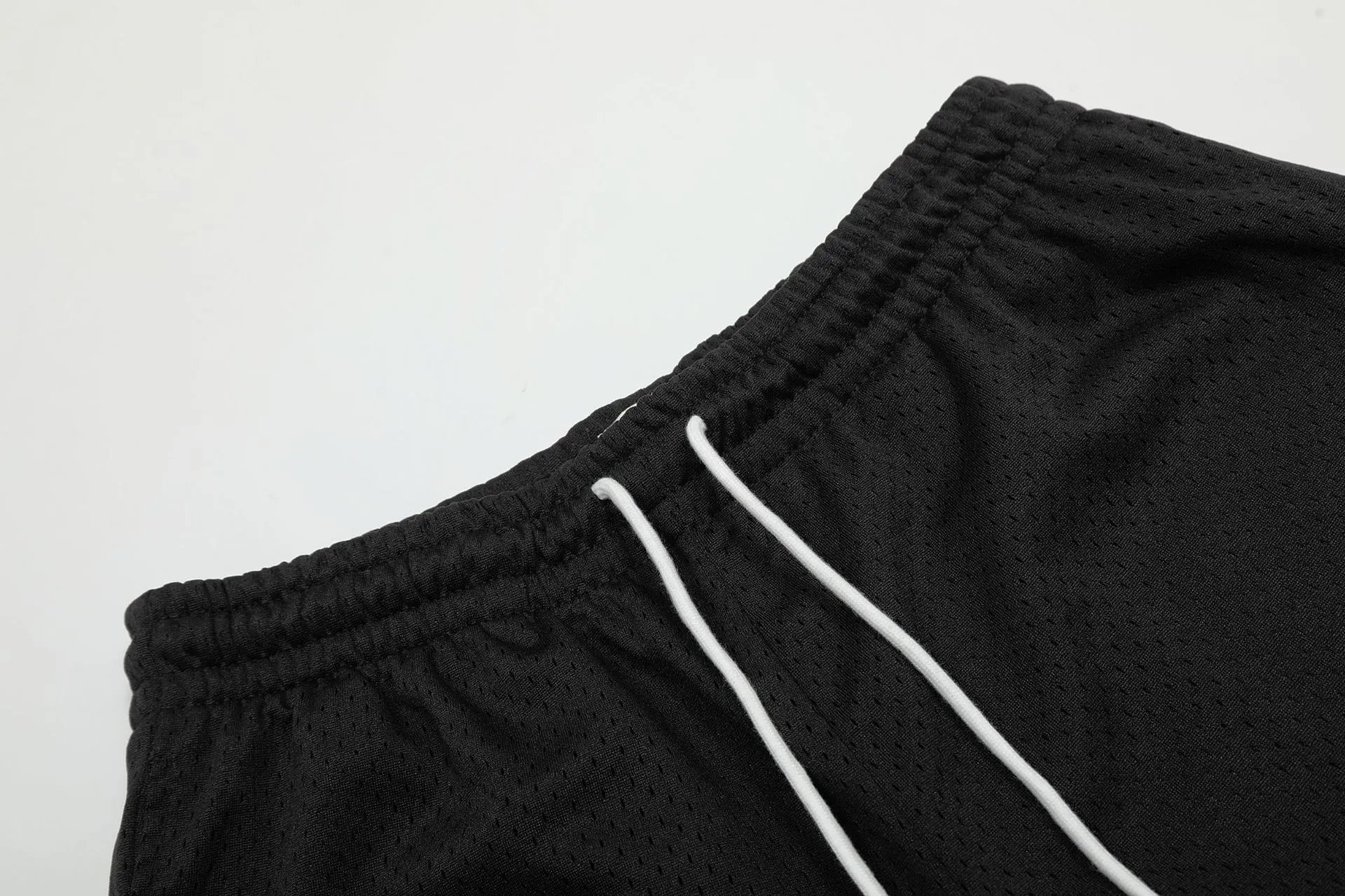 Embroidered Logo Mesh Shorts photo 6