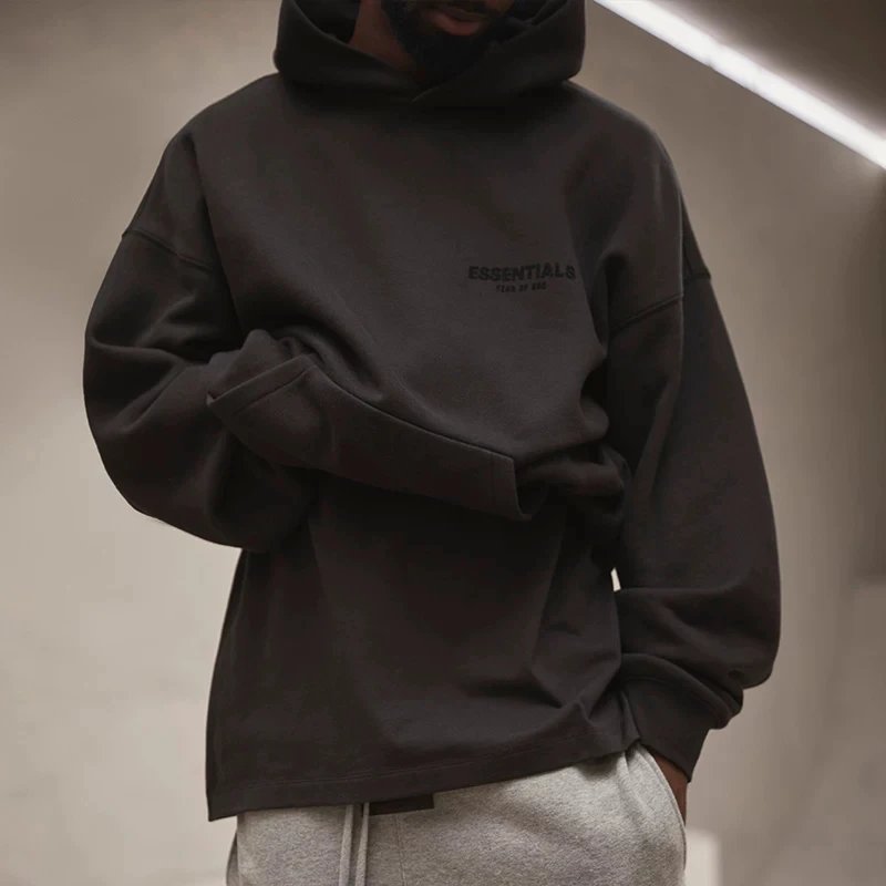 Casual Fleece Logo Hoodie photo 5