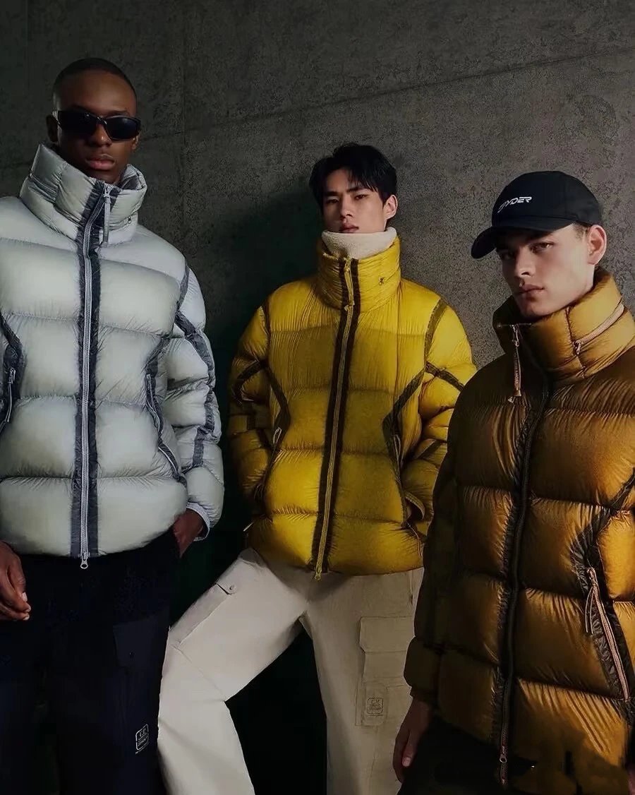 Winter Quilted Puffer Jacket with Hidden Hood photo 2