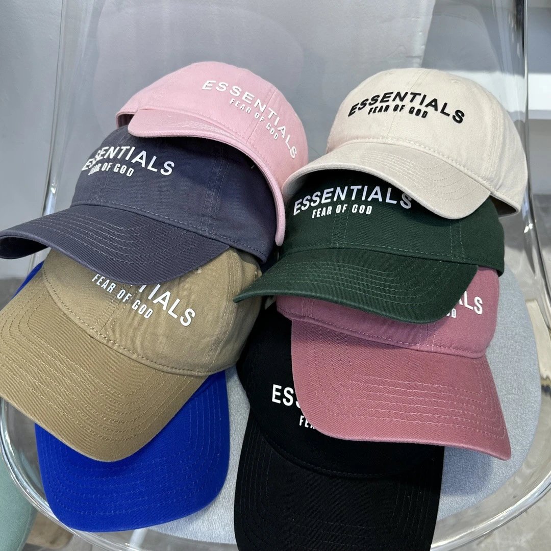 Essentials Distressed Baseball Cap Burgundy - 11