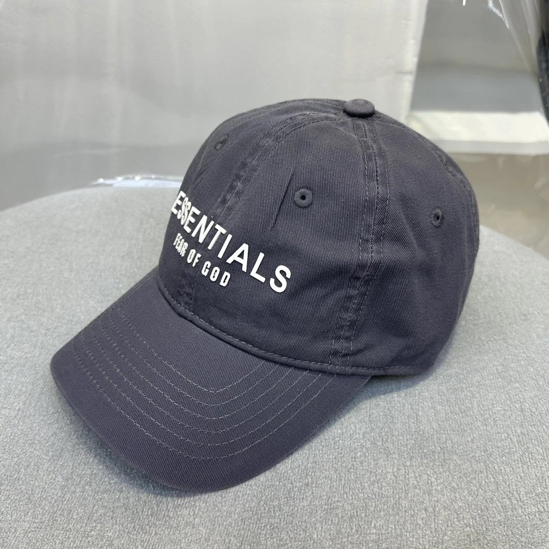 Essentials Distressed Baseball Cap Burgundy - 15